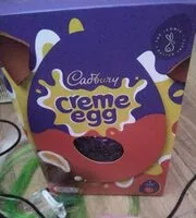 Sokerin määrä sisällä Cream egg Easter egg