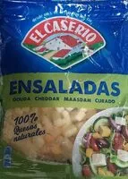 Sokerin määrä sisällä Quesos para ensaladas
