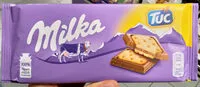 Sokerin määrä sisällä Alpenmilch Schokolade & TUC Cracker