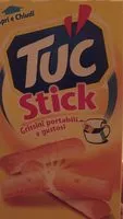 Sugar and nutrients in Tuc stick