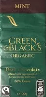 Sugar and nutrients in Green black s organic