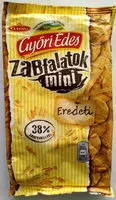İçindeki şeker miktarı Zabfalatok, mini
