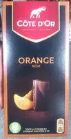 Cantidad de azúcar en Noir 70% Orange