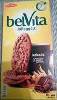 Jumlah gula yang masuk belVita jó, reggelt, kakaós
