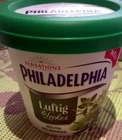 Sucre et nutriments contenus dans Philadelphia sensations