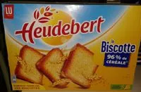 入っている砂糖の量 Biscotte
