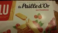 含糖量 La Paille d'Or - Gaufrettes fourrées à la framboise