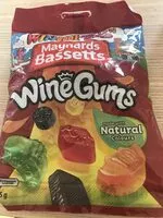 चीनी की मात्रा Wine Gums