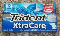 Suhkru kogus sees Trident Xtra care