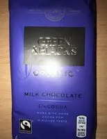 Zuckermenge drin Organic Milk Chocolate
