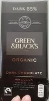 Zuckermenge drin Green & blacks organic