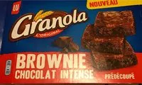 चीनी की मात्रा Brownie chocolat intense Granola