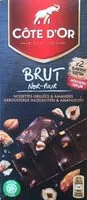 Chocolats noirs aux fruits a coque