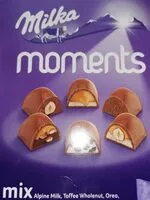 Amount of sugar in Milka moments