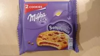 चीनी की मात्रा 2 Cookies Sensations Coeur Choco