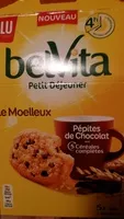 Sucre et nutriments contenus dans Belvita petit dejeuner