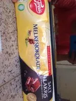 入っている砂糖の量 Melkesjokolade Salt Lakris