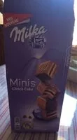 Sugar and nutrients in Minis choco cake