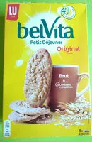चीनी की मात्रा Belvita Brut & 5 céréales complètes