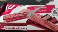 Amount of sugar in Gaufrettes - Tablette de chocolat