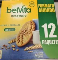 Azúcar y nutrientes en Belvita