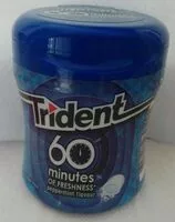 Suhkru kogus sees Chicles 60 min. Pepermint flavour
