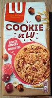 Cookie au fruit rouges et a la noisette