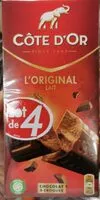 Suhkru kogus sees L'original laitL'original Lait