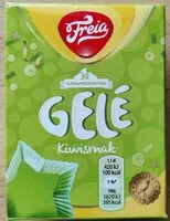 入っている砂糖の量 Gelé Kiwi Flavor