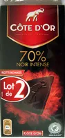 Chocolat 70 noir