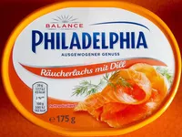 Zucker und Nährstoffe drin Philadelphia balance