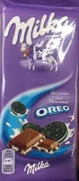Amount of sugar in Milka - Oreo
