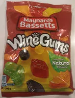 Sugar and nutrients in Maynards bassetts