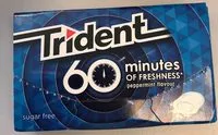 Sucre et nutriments contenus dans Trident