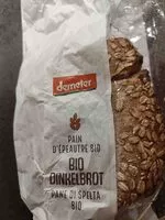 Sokerin määrä sisällä Bio Dinkelbrot
