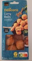 Quantité de sucre dans Curry balls