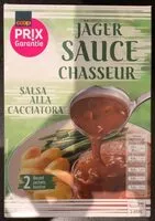 Cantidad de azúcar en Sauce chasseur