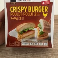 Suhkru kogus sees Crispy  Burger
