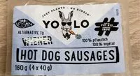 Sokerin määrä sisällä Hot Dogs Sausages vegan