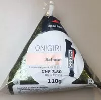 İçindeki şeker miktarı Onigri salmon