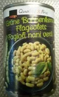 Quantité de sucre dans Flageolets