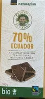 Количество сахара в 70% Ecuador