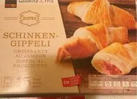 Suhkru kogus sees croissants au jambon