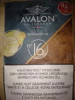 Sucre et nutriments contenus dans Avalon