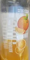 Amount of sugar in Natural juice