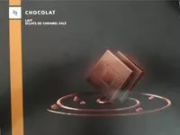 चीनी की मात्रा Chocolat lait eclats de caramel salé