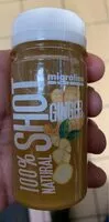 Amount of sugar in Shot ginger