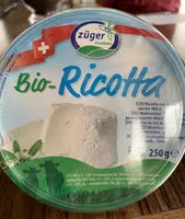 Zuckermenge drin Bio-Ricotta