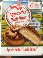 Sucre et nutriments contenus dans Bischofberger