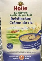 Cantidad de azúcar en Crème de riz